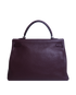 Kelly 35 in Clemence Raisin, back view
